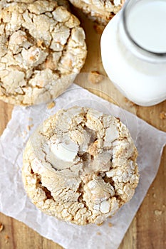 Butterscotch Crinkle Cookies