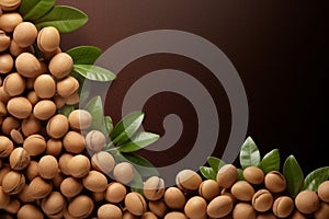 Buttery Macadamia nuts. Generate Ai