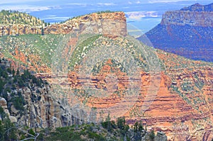 Buttes in Grand Canyon National Park