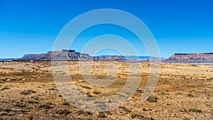 The Off Highway Vehicle Recreation area of Factory Butte near Caineville, Utah USA