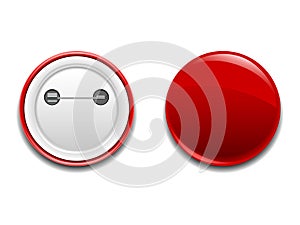 Button Badge Pin Icon