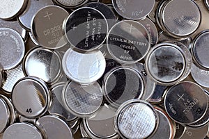 Button cell batteries