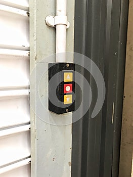 Button Electric Switch of Roller Shutter Door