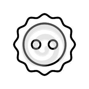 Button fill inside vector icon which can easily modify or edit