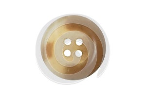 Button isolated on white background