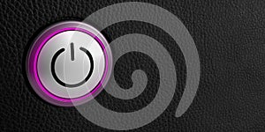 Button power start symbol technology push