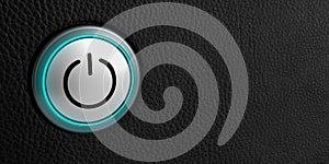 Button power start symbol technology push