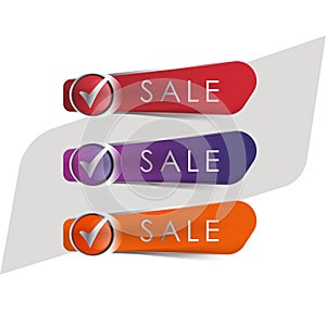 Button Sale Vector File Eps