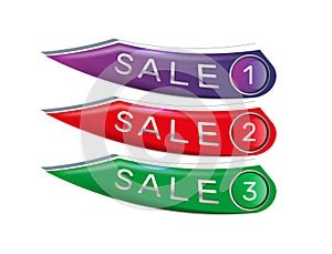 Button Sale Vector File EPS