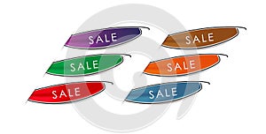 Button Sale Vector File Eps Nice