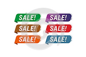 Button Sale Vector File EPS