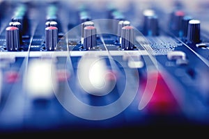 Button to adjust the volume control.