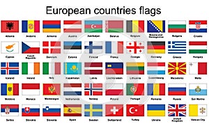 Länder Flaggen 