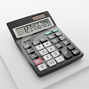 Of buttons including numbers arithmetic functions memory recall and