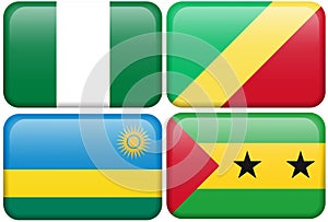 Buttons: Nigeria, Rep. Congo, Rwanda, Sao Tome