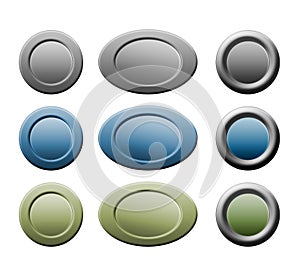 Buttons for web