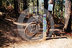 Buxton Mountain Bike Park in Australia