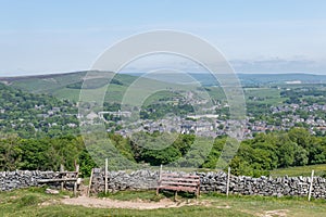 Buxton town in the Peak District