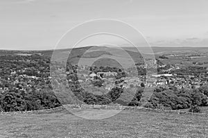 Buxton town in the Peak District