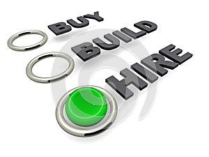 Buy build or hire