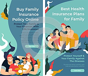 Buy family insurance policy online, best plans