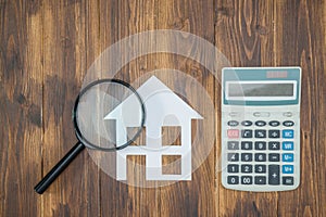 Buy house Mortgage calculations, calculator with Magnifier