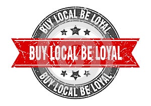 buy local be loyal stamp