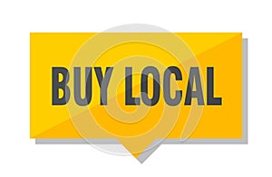 Buy local price tag