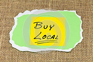 Buy local store shop hometown value support lifestyle