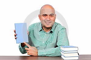 Buy my book isolated