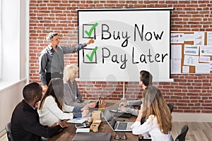 Buy Now Pay Later Concept Presentation