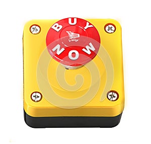 buy now with red push button