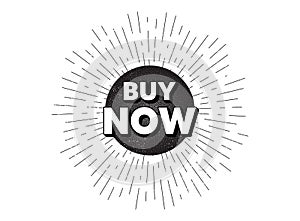 Buy Now. Special offer price sign. Vector