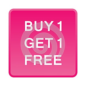 Buy one get one free button