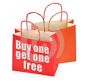 Buy one get one free photo