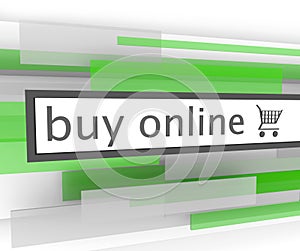 Buy Online Bar - Website Shopping Cart
