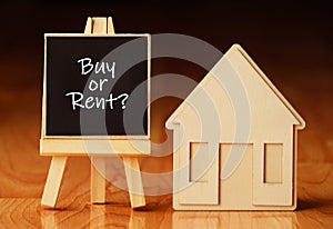 Buy or rent? real estate