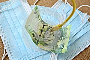 Buying or selling medical face masks or personal protective equipment online