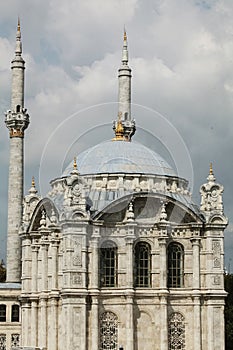 Buyuk Mecidiye Mosque in Istanbul City, Turkey