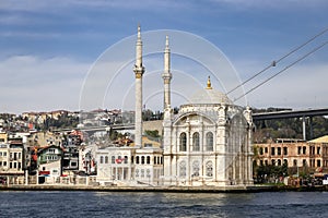 Buyuk Mecidiye Mosque in Istanbul, Turkey