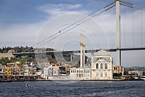 Buyuk Mecidiye Mosque in Istanbul, Turkey