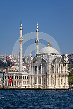 Buyuk Mecidiye Mosque in Istanbul, Turkey