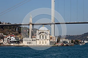 Buyuk Mecidiye Mosque in Istanbul, Turkey