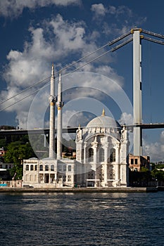 Buyuk Mecidiye Mosque in Istanbul, Turkey photo
