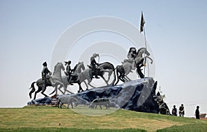 Buzkashi Monument