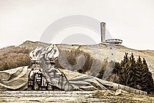 Buzludzha abandoned communist monument