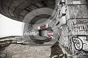 Buzludzha abandoned communist monument