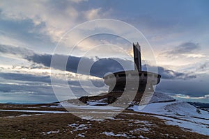 Buzludzha, Bulgaria in Balkan mountain