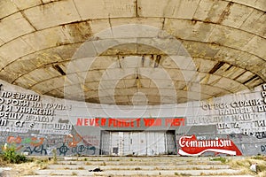 Buzludzha communist monument