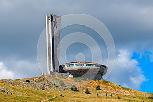 Buzludzha Monument in Bulgaria, the communist landmark